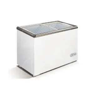 Congélateur bahut vitre