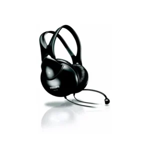 Casque pour pc arceau circum-aural noir