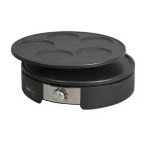 CREPIERE DOUBLE PLAQUE AMOVIBLES 37CM 1500W