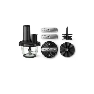 HACHOIR 650W 2L 4  LAMES 5 ACCESSOIRES NOIR PHILIPS