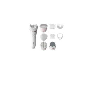 EPILATEUR JAMBES ET CORPS S8000 + 9 ACCESSOIRES AUTONOMIE 40MN PHILIPS