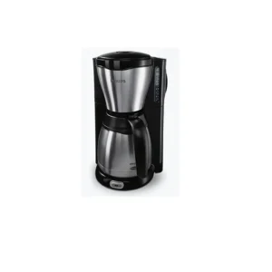 CAFETIERE BASIC1.2L 10TASSES VERSEUSE INOX ISOTHERME NOIR/METAL