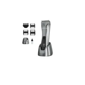 TONDEUSE CHEVEUX/BARBE/NEZ/OREILLE/CORPS AVEC SOCLE AUTONOMIE 90MN TAURUS